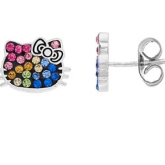 Hello Kitty Jewelry - NWT 😺 LAST ONE! SILVER HELLO KITTY EARRINGS